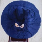 Namaz Chadar with Sleeves - Minimalist Navy Blue