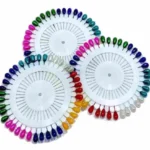 Multicolor Hijab Pin Wheel - Image 2