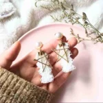 Gold Star Earrings