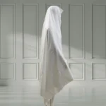 Namaz Chadar - Unstitched White Symphony