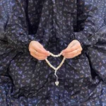 Namaz Chadar -  Midnight Carnation
