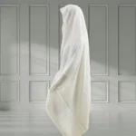 Namaz Chadar - Unstitched White Symphony - Image 3