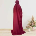 Kids Arabic Namaz Chadar (9-15 Years) - Soft Rosewood - Image 3