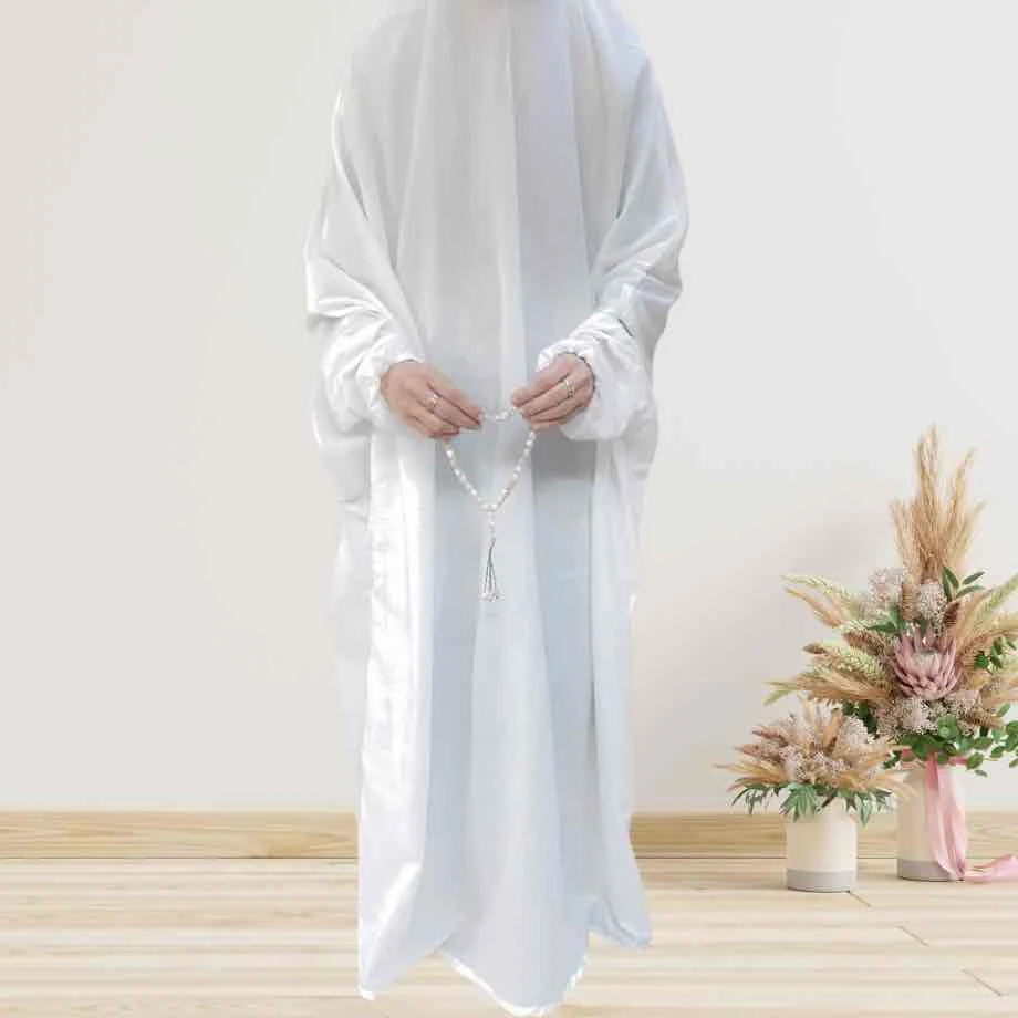 chinese dress ladies One Piece Free Size Jilbab Abaya for Women Free / 60 [+$ 4.99]