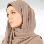 Chiffon Georgette Hijab - Sandstone