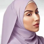 Chiffon Georgette Hijab - Misty Frost