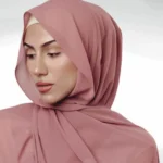 Chiffon Georgette Hijab - RoseWood