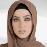 Chiffon Georgette Hijab - Mocha