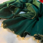 Enchante Embellished Hijab - Mystic Green - Image 2