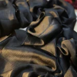 Enchante Embellished Hijab - Royalé Black - Image 2