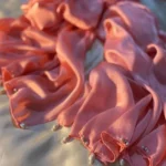 Enchante Embellished Hijab - Célestial Peach