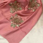 Signature Motif Hijab - Opulent Peach