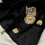 Signature Motif Hijab - Phantom Black - Image 2
