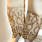 Dazzling Gold Embellished Trouser - Layla - Image 2