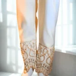 Dazzling Gold Embellished Trouser - Layla