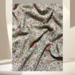 Printed Hijab and Niqab Sets (3PCS) - Pastel Floral - Image 2
