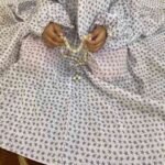 Kids Namaz Chadar With Sleeves (3-6 Years) - Snow Petals