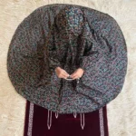 Kids Namaz Chadar With Sleeves (3 - 6 Years) - Nightfall glory - Image 2