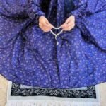 Namaz Chadar - Sapphire Dreamflower