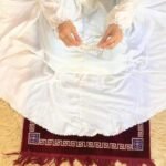 Premium Lace Namaz Chadar - Noor-e-Maryam (XL) - Image 4