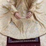 Premium Lace Namaz Chadar (Knee Length) - Lina - Image 3