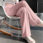 Imported High Slack Wide Leg Pants - Image 2