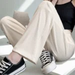Imported High Slack Wide Leg Pants - Image 2