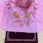 Premium Lace Namaz Chadar (Knee Length) - Noor-e-Summaya - Image 2