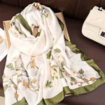 Premium Silk Hijab - Spring Aura - Image 2