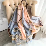 Premium Silk Hijab - French Aura - Image 2