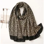 Premium Lawn Hijab - Noir Heritage - Image 2