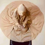 Namaz Chadar with Sleeves - Minimalist Khaki