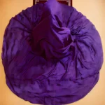 Namaz Chadar with Sleeves - Minimalist Voilet - Image 2