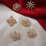 Sparkling Gold Brooch - Gleam - Image 2