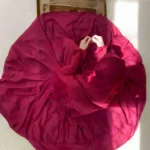Namaz Chadar with Sleeves - Minimalist Rosewood (XL) - Image 2