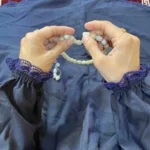 Premium Lace Namaz Chadar (Knee Length) - Noor-e-Aisha