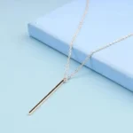 Eternal Long Bar Necklace
