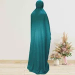 Namaz Chadar Arabic Style - Serene Green - Image 2