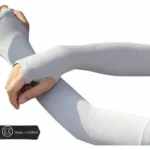 Imported Arm Sleeves Gray - Image 2