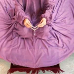 Namaz Chadar With Sleeves - Blushed Lavender