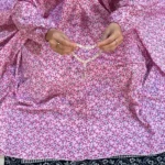 Kids Namaz Chadar (10 -16 Years) - Blush Bloom - Image 2