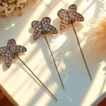 Stellaris Brooch Pin – Metallic Gold