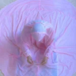 Namaz Chadar With Sleeves - Blush Pink - Image 2