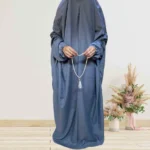 Namaz Chadar Arabic Style - Sterling Graphite