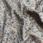 Unstitched Namaz Chadar - Dove Bloom - Image 2