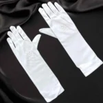 Hijab Gloves - White - Image 2