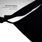 A luxury Imported Saudi niqab laid flat, displaying its elegant shape, color, and fine stitching. Modify.pk