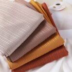 Ribbed Jersey Hijab - Mocha - Image 2