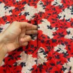 A woman using a Winter Namaz Chadar, performing namaz. Modify.pk